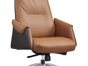 Ergonomics Chair Soft Leather Swivel Chair